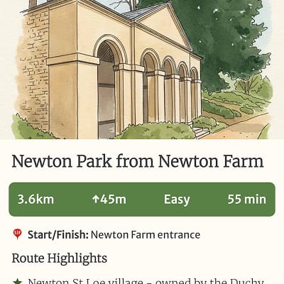 Screenshot of a published route on Hawthorn showing route details and highlights